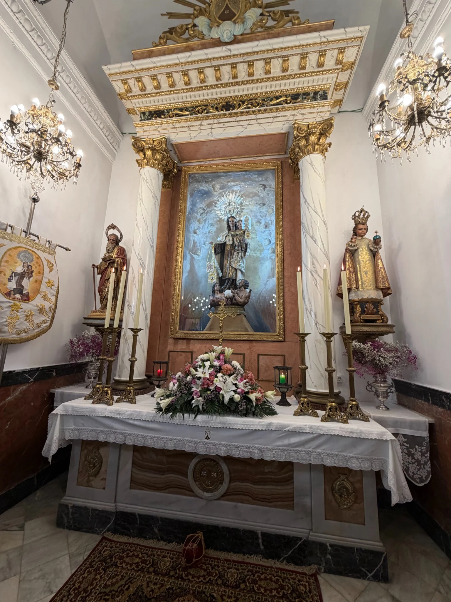 Capilla del Carmen restaurada en 2026