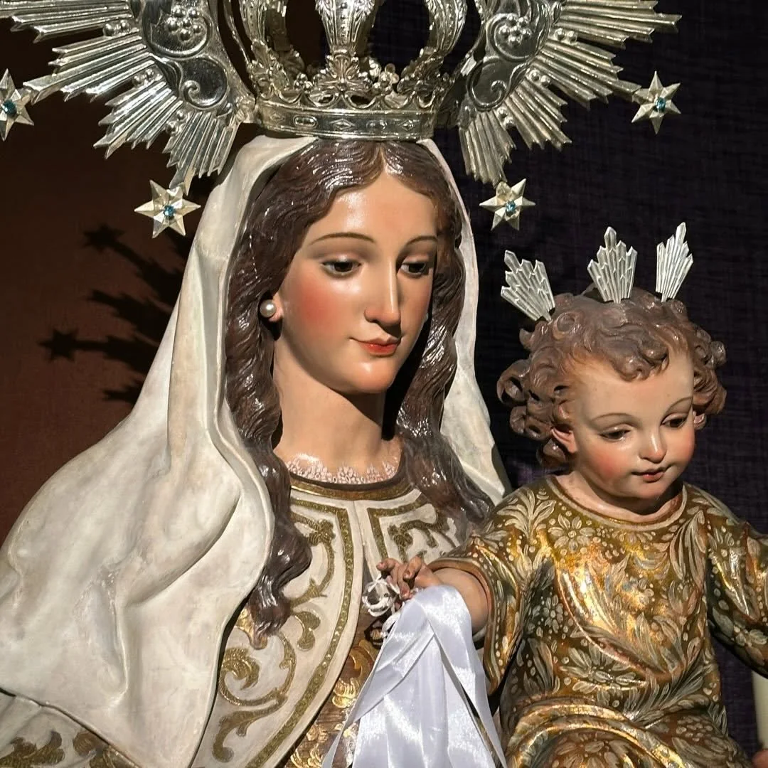 Detalle de Nuestra Señora del Carmen